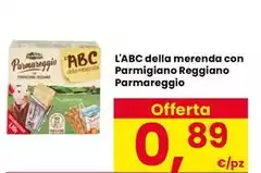 Parmareggio - L'Abc Della Merenda Con Parmigiano Reggiano Parmareggio - L'Abc Della Merenda Con Parmigiano Reggiano