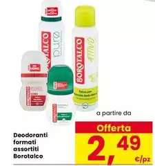 Borotalco - Deodoranti Formati Assortiti