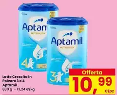 Aptamil - Latte Crescita In Polvere 3 O 4