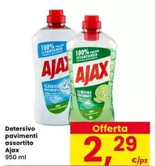 Ajax - Detersivo Pavimenti Assortito
