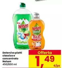 Nelsen - Detersivo Piatti Classico E Concentrato