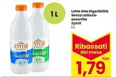 Zymil - Latte Alta Digeribilità Senza Lattosio