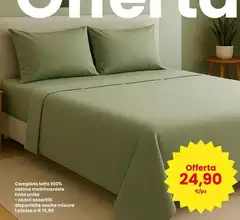 Misura - Completo Letto 100% Cotone Matrimoniale Tino Antimomile