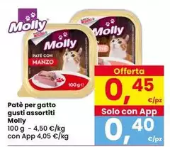 Molly - Patè Per Gatto Molly - Patè Per Gatto
