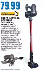 Termozeta - Scopa Elettrica Cordless Mylibeza