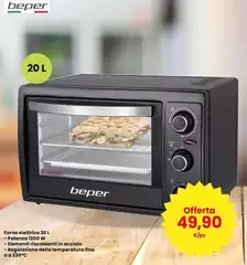 Beper - Forno Elettrico 20 L