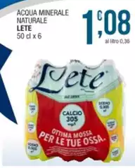 Lete - Acqua Minerale Naturale Lete - Acqua Minerale Naturale