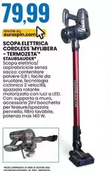 Termozeta - Scopa Elettrica Cordless Mylibera