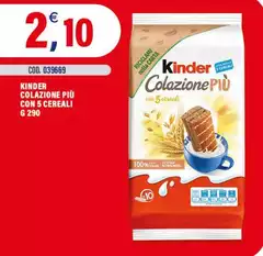 Kinder - Colazione Più Con 5 Cereali Kinder - Colazione Più Con 5 Cereali