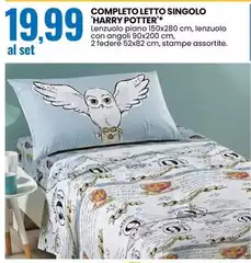 Harry Potter - Completo Letto Singolo