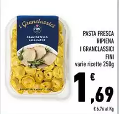 Fini Modena - Pasta Fresca Ripiena I Granclassici Fini Modena - Pasta Fresca Ripiena I Granclassici