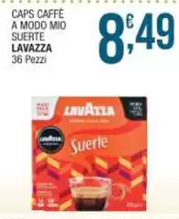 Lavazza - Caps Caffè A Modo Mio Suerte