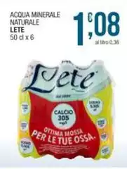 Lete - Acqua Minerale Naturale Lete - Acqua Minerale Naturale