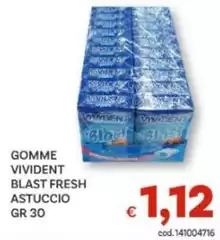 Vivident - Gomme  Blast Fresh Astuccio