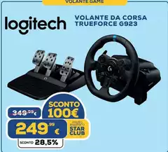 Logitech - Volante Da Corsa Trueforce G923