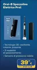 Oral b - Spazzolino Elettrico Pro1-