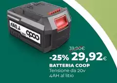 Coop - Batteria
