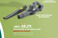 Coop - Soffiatore A Batteria