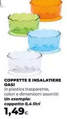 Coppette E Insalatiere Oasi Coppette E Insalatiere Oasi
