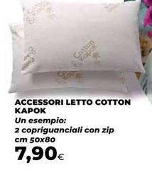 Accessori Letto Cotton Kapok