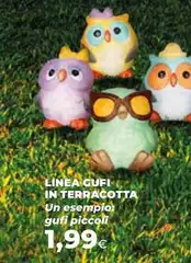 Linea Gufi In Terracotta