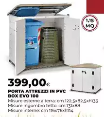 Garofalo - Porta Attrezzi In PVC Box EVO 100