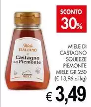 Miele -  Di Castagno Squeeze Piemonte