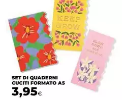 Set Di Quaderni Cuciti Formato A5