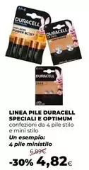 Duracell - Linea Pile Speciali E Optimum
