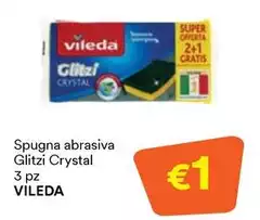 Vileda - Spugna Abrasiva Glitzi Crystal Vileda - Spugna Abrasiva Glitzi Crystal
