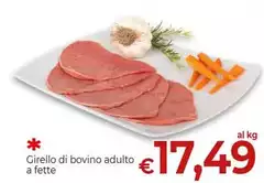 Girello Di Bovino Adulto A Fette