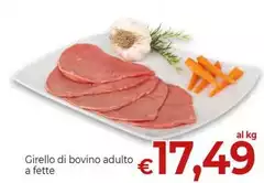 Girello Di Bovino Adulto A Fette