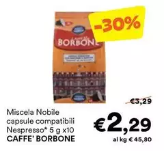 Caffe borbone - Miscela Nobile Capsule Compatibili Nespresso