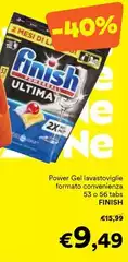 Finish - Power Gel Lavastoviglie Formato Convenienza Finish - Power Gel Lavastoviglie Formato Convenienza