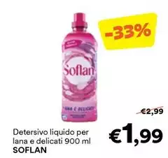 Soflan - Detersivo Liquido Per Lana E Delicati Soflan - Detersivo Liquido Per Lana E Delicati