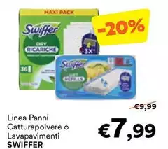 Swiffer - Linea Panni Catturapolvere O Lavapavimenti Swiffer - Linea Panni Catturapolvere O Lavapavimenti
