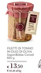 Sapori - Filetti Di Tonno In Olio Di Oliva &Idee
