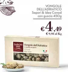 Cucina e Sapori - Vongole Dell'adriatico