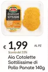 Aia - Cotolette Sottilissime Di Pollo Panate