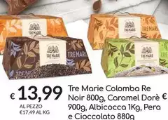 Tre Marie -  Colomba Re Noir