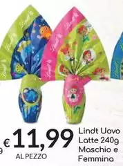 Lindt -  Uovo Latte Maschio E Femmina