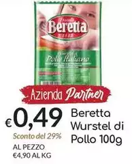 Beretta -  Wurstel Di Pollo