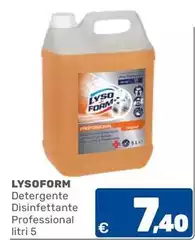 Lysoform - Detergente Disinfettante Professional Lysoform - Detergente Disinfettante Professional