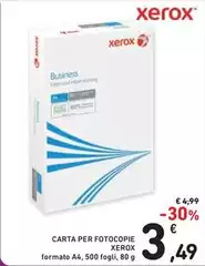 Xerox - Carta Per Fotocopie