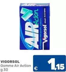 Vigorsol - Gomme Air Action