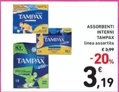 Tampax - Assorbenti Interni Tampax - Assorbenti Interni
