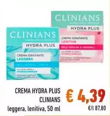 Clinians - Crema Hydra Plus