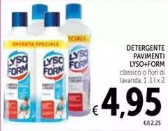 Lysoform - Detergente Pavimenti Lysoform - Detergente Pavimenti