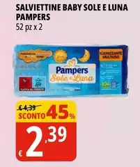 Pampers - Salviettine Baby Sole E Luna Pampers - Salviettine Baby Sole E Luna