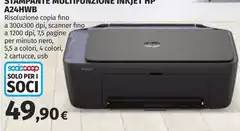 HP - Stampante Multifunzione Inkjet A24HWB